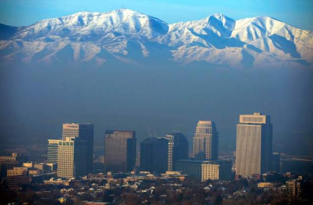 Smog over SLC